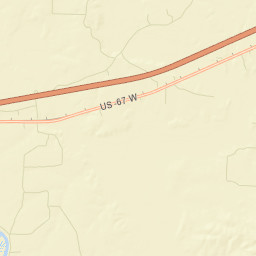 Wafers Crossing Arkansas Street Map