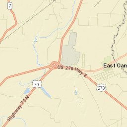 Warner Arkansas Street Map