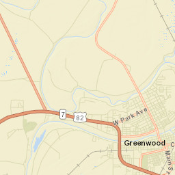 Greenwood Street Map