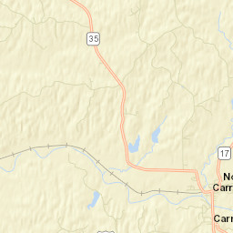 Carrollton Street Map