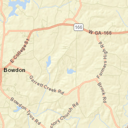 Bowdon Street Map
