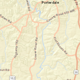 Newton County Street Map