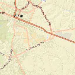 Aiken Street Map