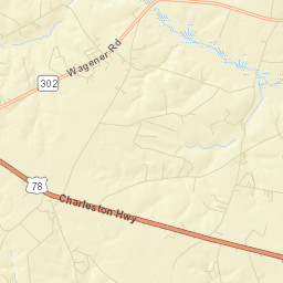 Aiken County Street Map