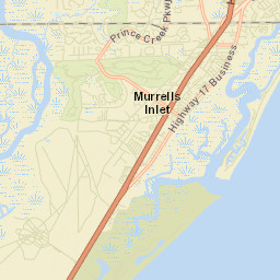 Murrells Inlet Street Map