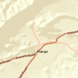 Hangu Street Map