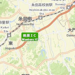 Itoshima-shi Street Map
