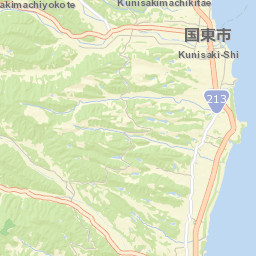 Kunisaki-shi Street Map