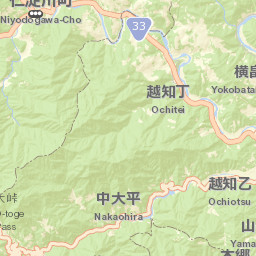 Niyodogawa Street Map