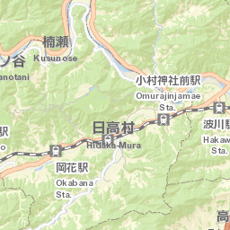 Hidaka Street Map