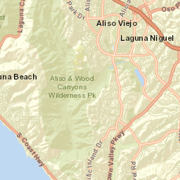 Top of the World California Street Map