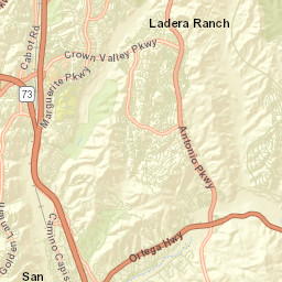 Ladera Ranch California Street Map