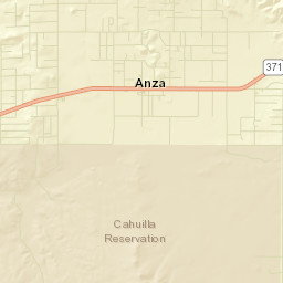 Anza Street Map