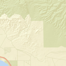 Desert Beach California Street Map