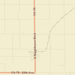 Miller Farms California Street Map