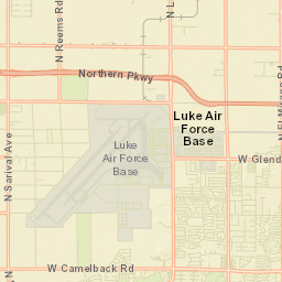 Webb Arizona Street Map