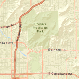 Biltmore Greens III Arizona Street Map