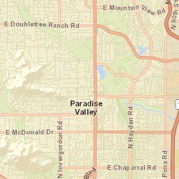 McCormick Ranch Arizona Street Map