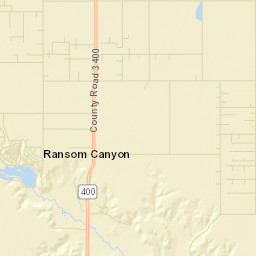 Ransom Canyon Street Map