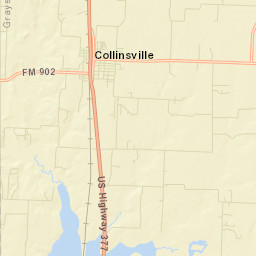Collinsville Street Map