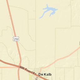 De Kalb Street Map