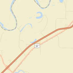 Homan Arkansas Street Map