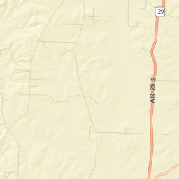 Evening Shade Arkansas Street Map