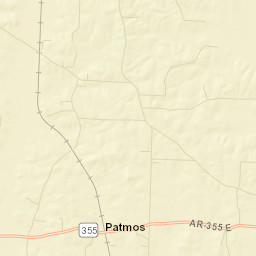 Patmos Arkansas Street Map