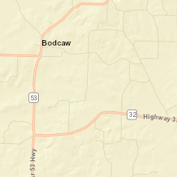 Bodcaw Arkansas Street Map