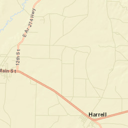 Harrell Arkansas Street Map