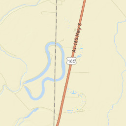 Hudspeth Arkansas Street Map