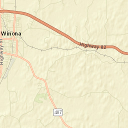 Winona Street Map