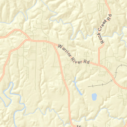 Hopkins Alabama Street Map