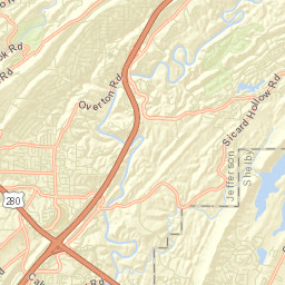 Asbury Park Alabama Street Map