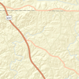 Micaville Alabama Street Map