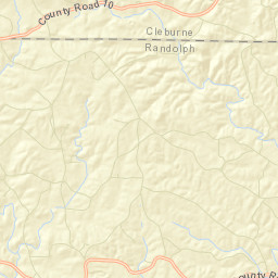 Newell Alabama Street Map