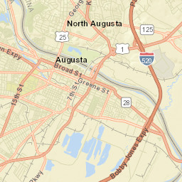 Augusta Street Map
