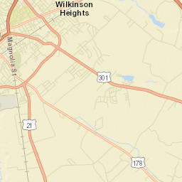 Wilkinson Heights Street Map