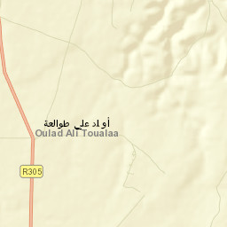 Benslimane Street Map