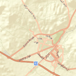 Azna Street Map