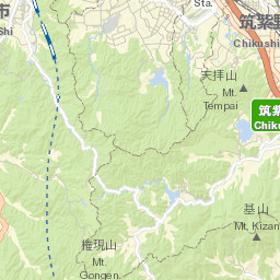 Chikushino-shi Street Map