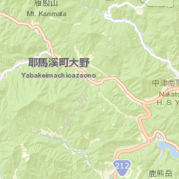 Nakatsu Shi Street Map