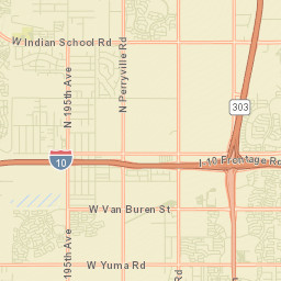 McMicken Arizona Street Map