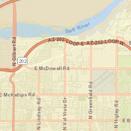 Sunshine Acres Arizona Street Map