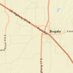 Bogata Street Map