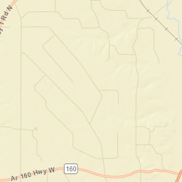 Gravelridge Arkansas Street Map
