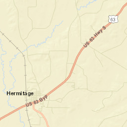 Greenville Arkansas Street Map