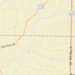 Goose Hollow Arkansas Street Map