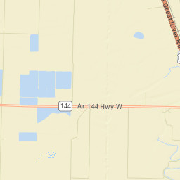 Macon Lake Arkansas Street Map