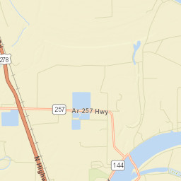 Yellow Bayou Arkansas Street Map